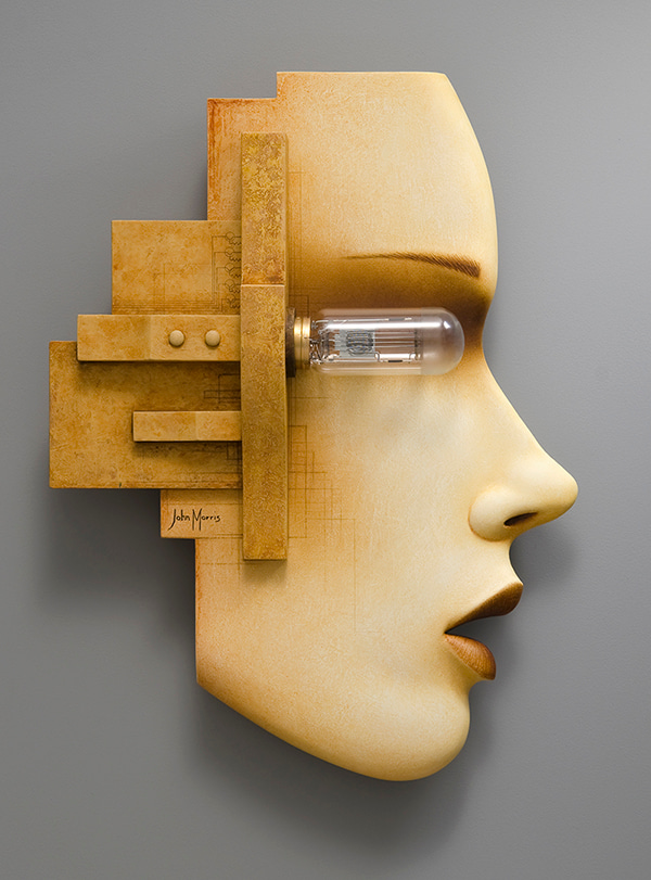 Light in the Absence of Eyes Illuminates Nothing by John Morris | Lethbridge Gallery